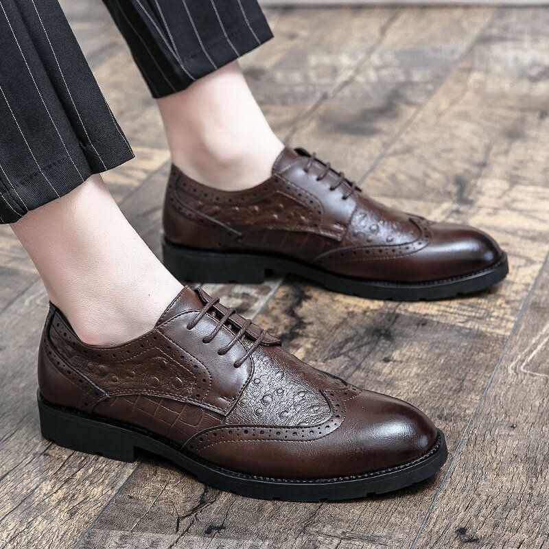 Herr Mikrofiber Andas Mjuk Sula Shorts Pure Color Oxfords Casual Business Skor
