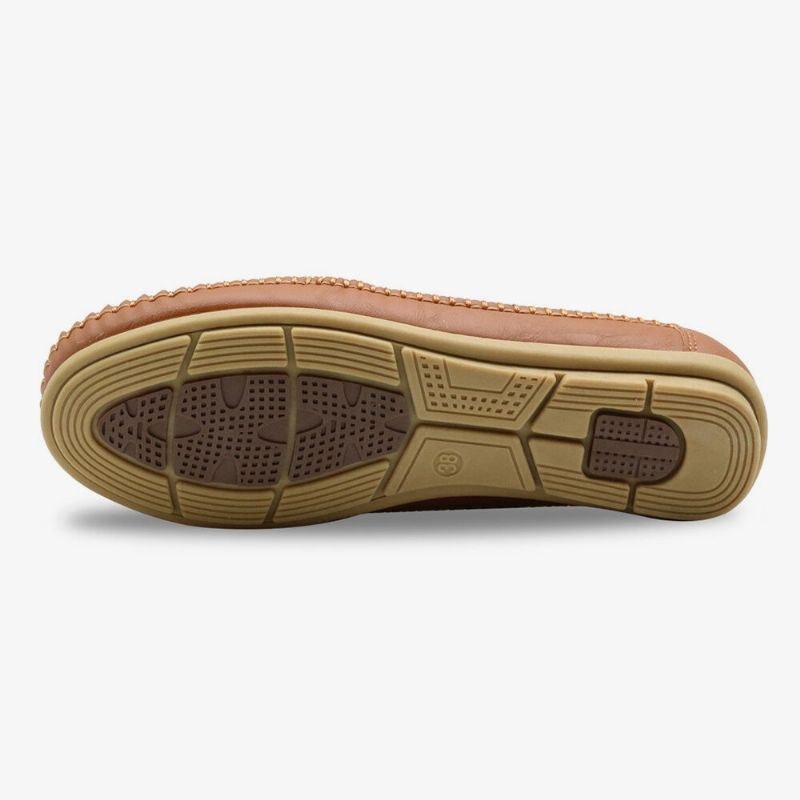 Dam Ihåligt Spänne Slip On Soft Andas Casual Flats